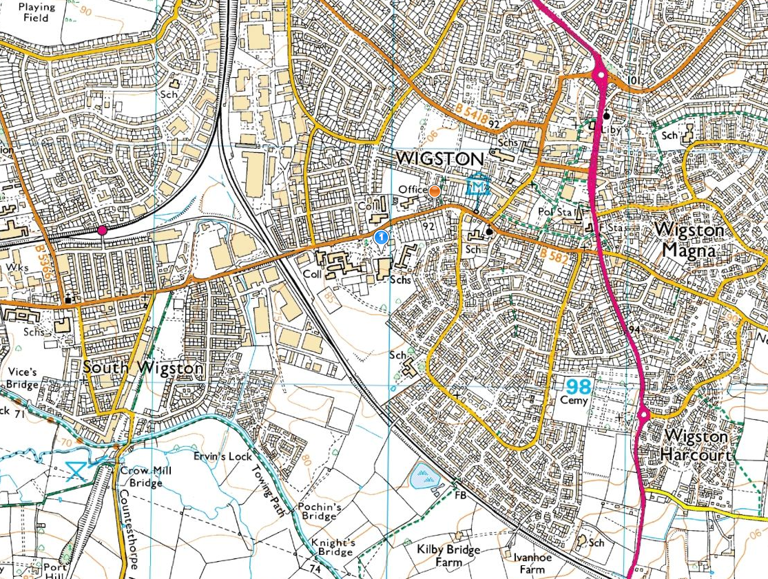 map - Bushloe school